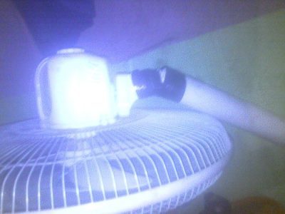 Damaged rechargeable fan