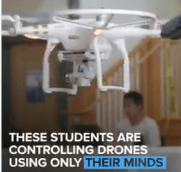 mind controlling drone