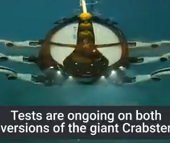 Features Of Crabster Robot Made By Koreans To Scan Ocean Floors