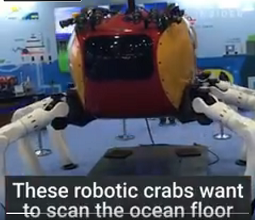 Features Of Crabster Robot Made By Koreans To Scan Ocean Floors 