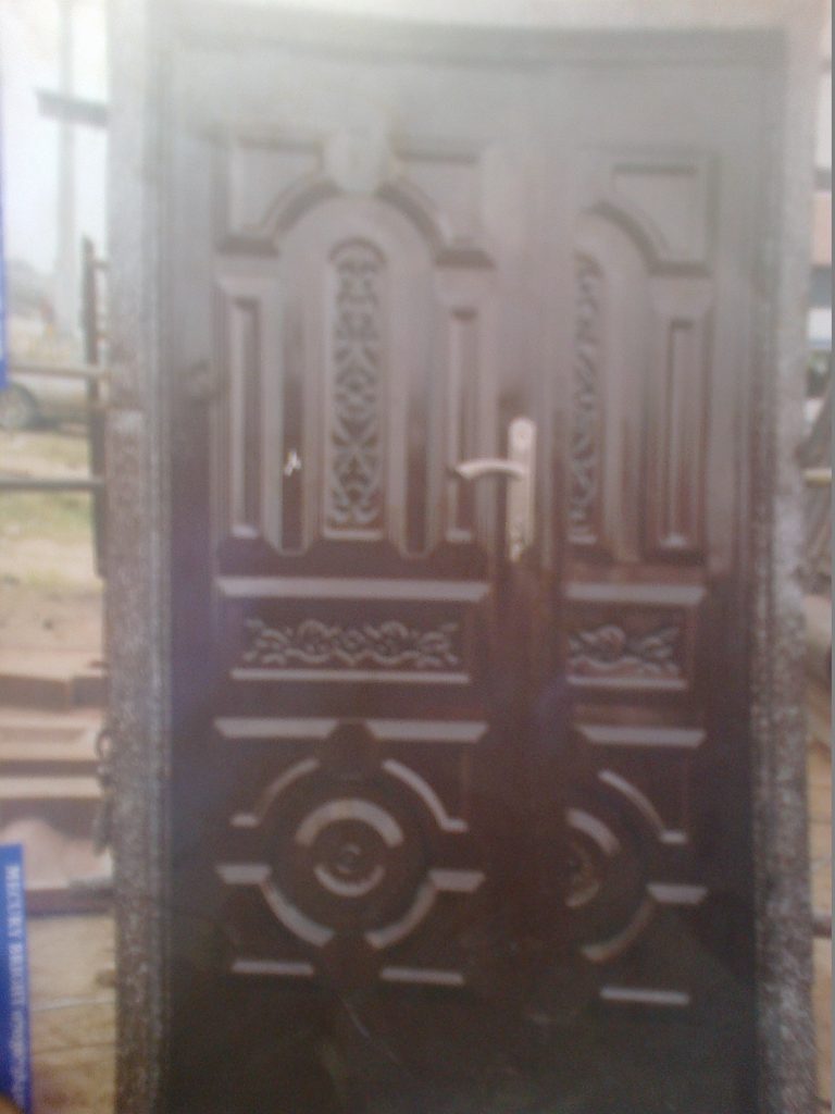 Fabrication of Security Steel Doors: made in Nigeria Security door