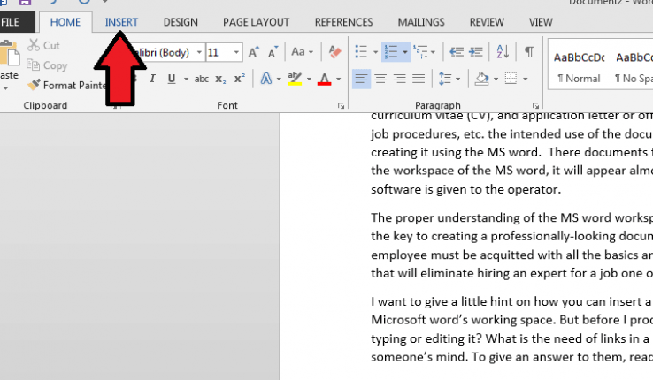 how-to-insert-links-in-a-document-using-microsoft-word