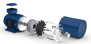 an electric motor and its parts