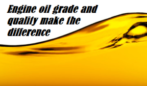 engine oil grade and quality specifications