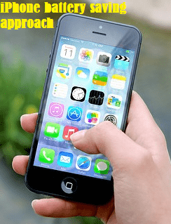 reduction of power consumption in iPhones