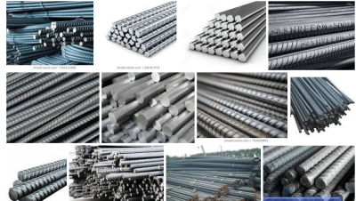 steel bars and building rods