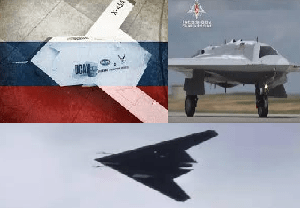 Russia stealth assault drone