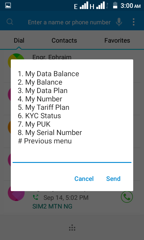 code to find my number on mtn