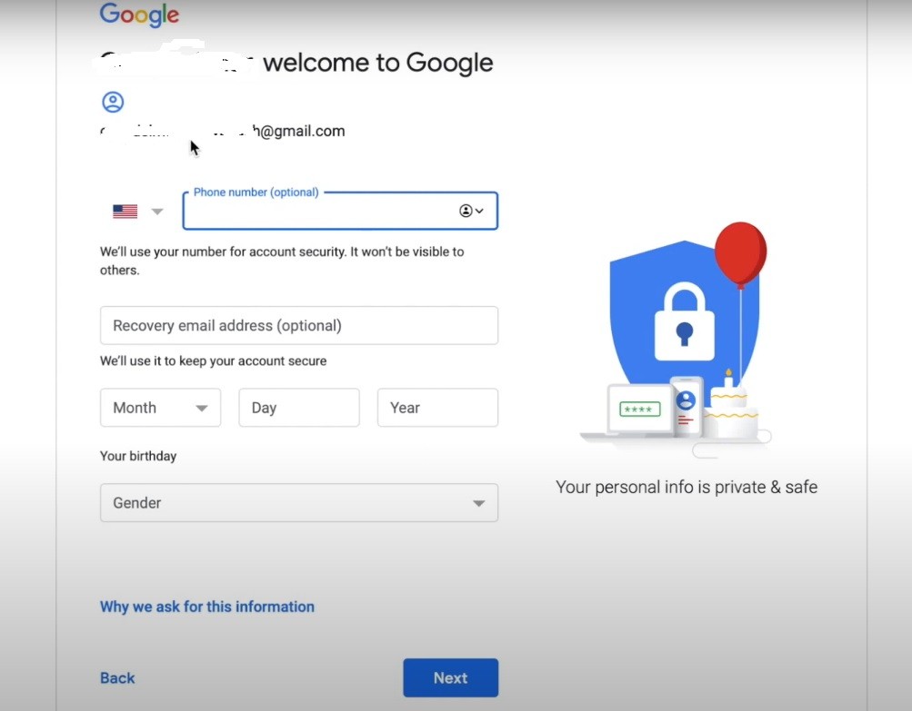 How To Create A Google Account