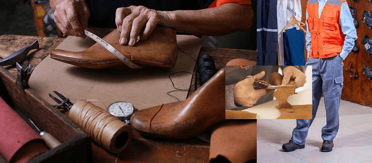 Shoe making in Nigeria