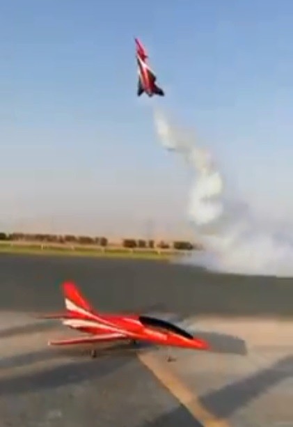 Features Of A Remote-Controlled Fuel Jet Turbine Rocket Drone