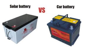 The Difference Between Car Battery And Solar Battery