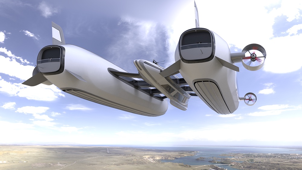 The World’s First “Air Yacht Would Sail In The Sky And Sea With Zero Emissions!!