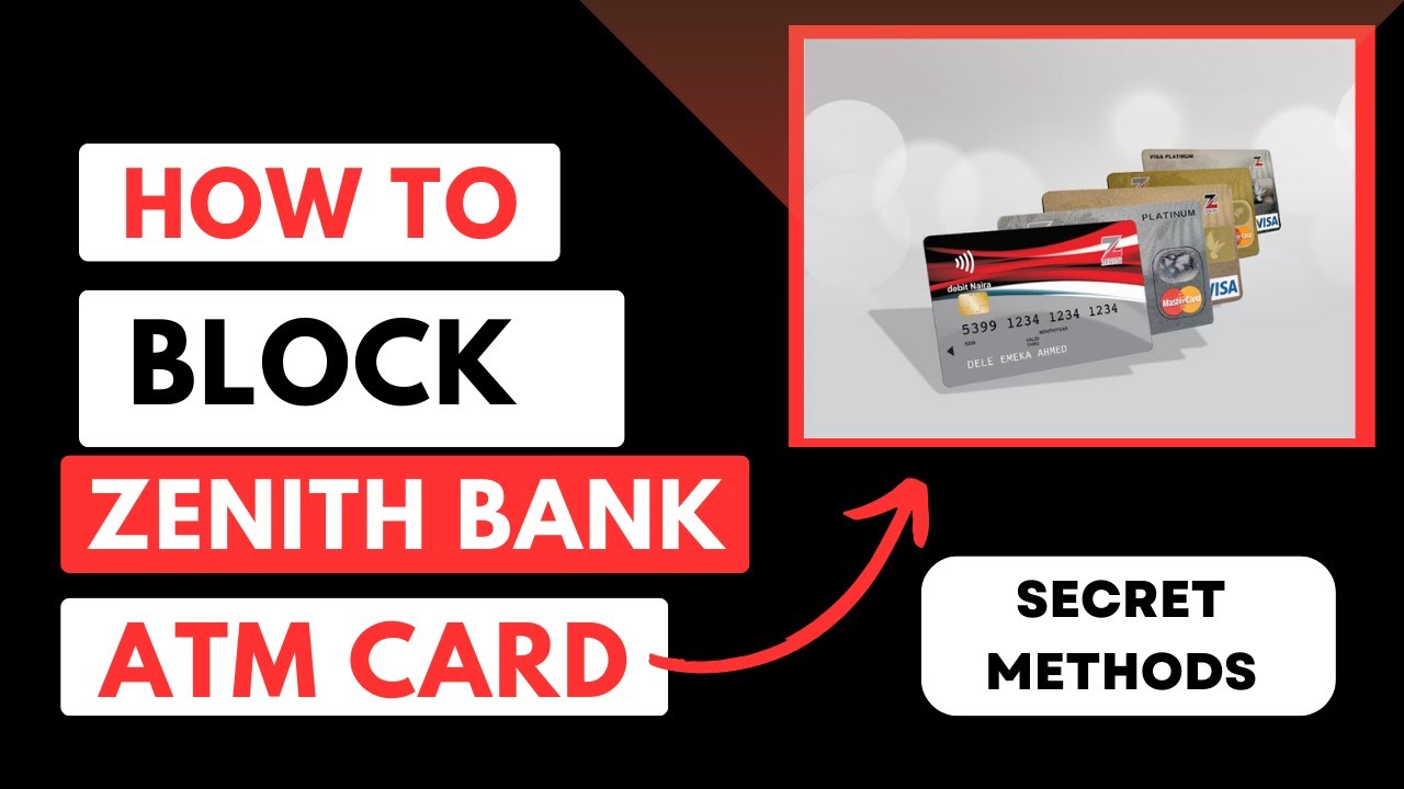 How to Block Zenith Bank ATM Card