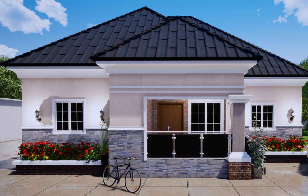 Latest Bungalow House Design in Nigeria